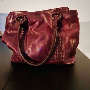 Frye leather tote